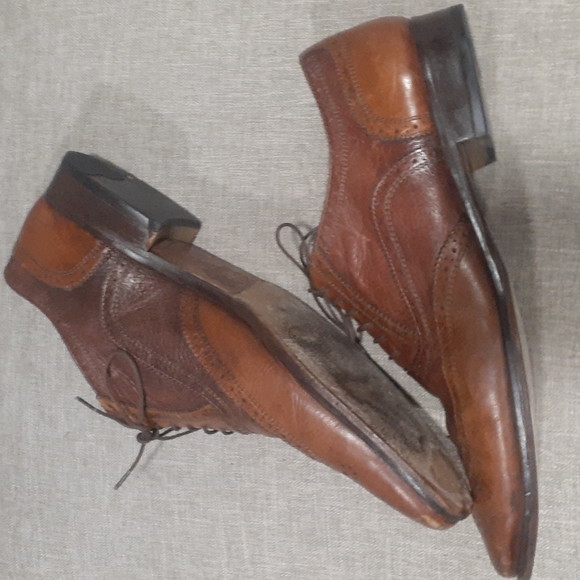 Mercanti Fiorentini men brown dress shoe size 10M - Picture 8 of 11